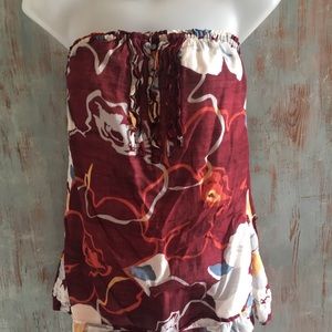 Used Hollister strapless top size XS